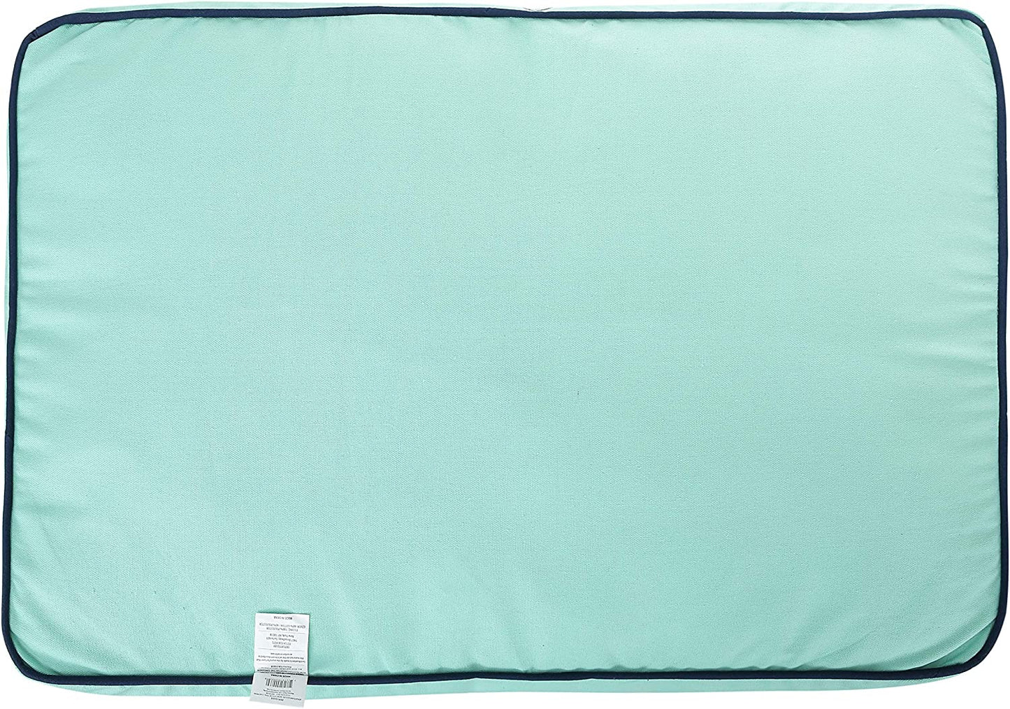Now House for Pets by Teal Chevron Cushion Dog Bed, Medium Medium Dog Bed Washable Dog Bed for Medium Dogs by Now House by