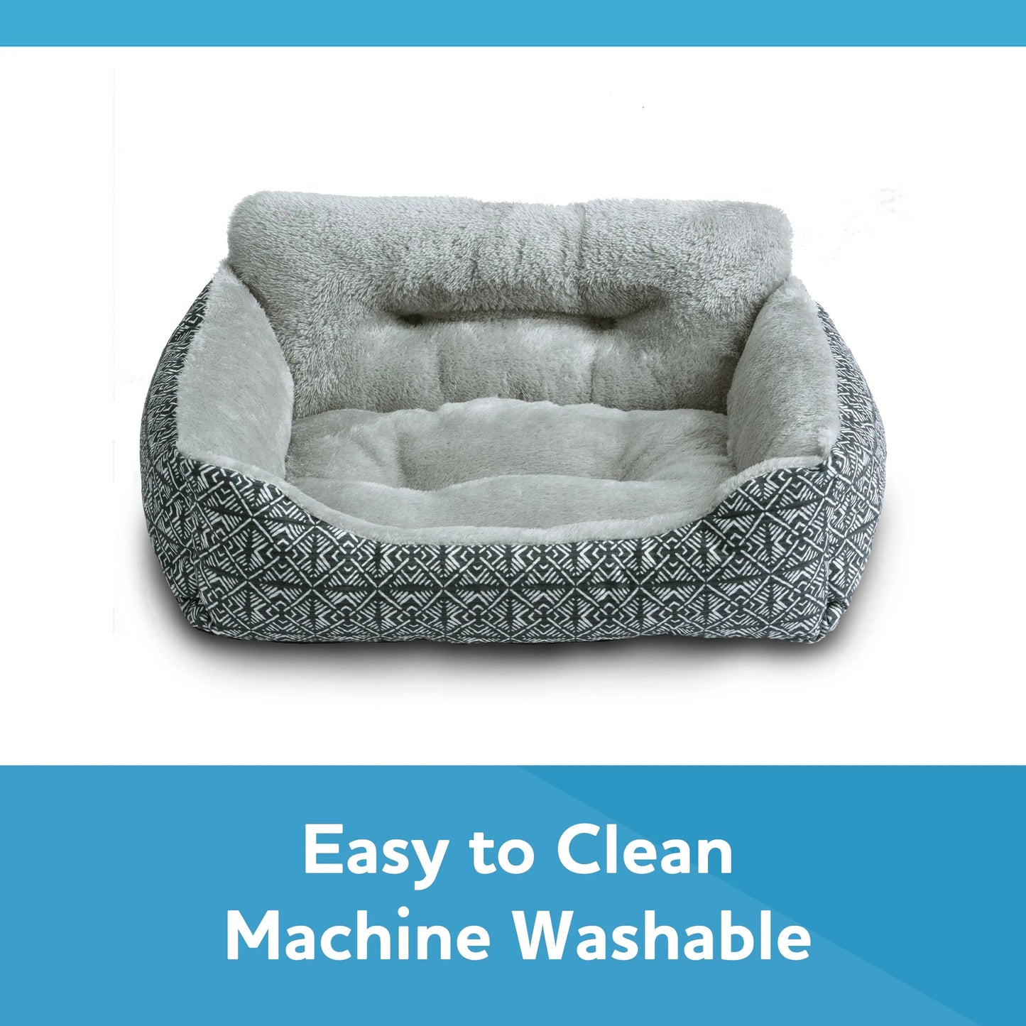 Lounger Pet Bed, Small, 21” X 17”