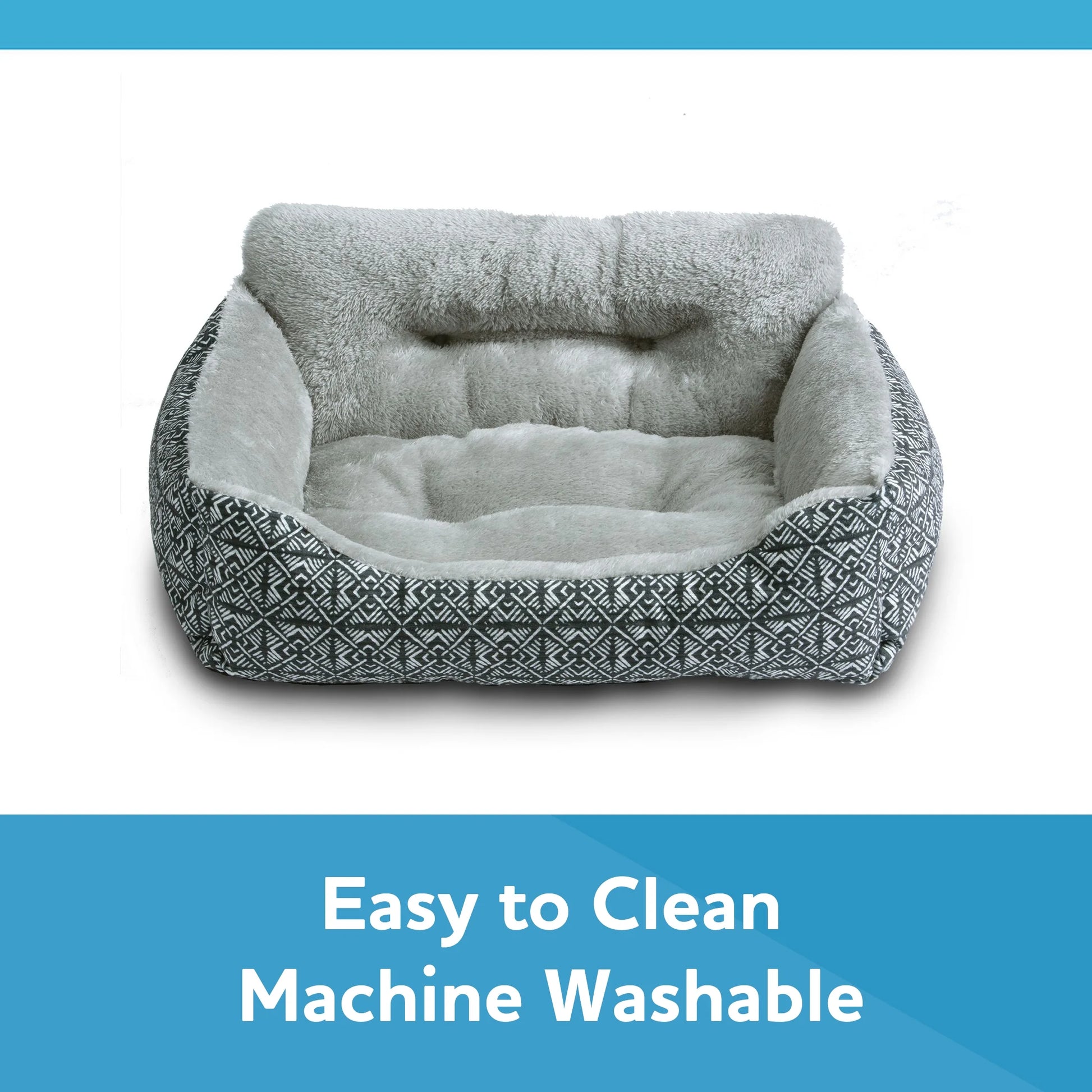 Lounger Pet Bed, Small, 21” X 17”