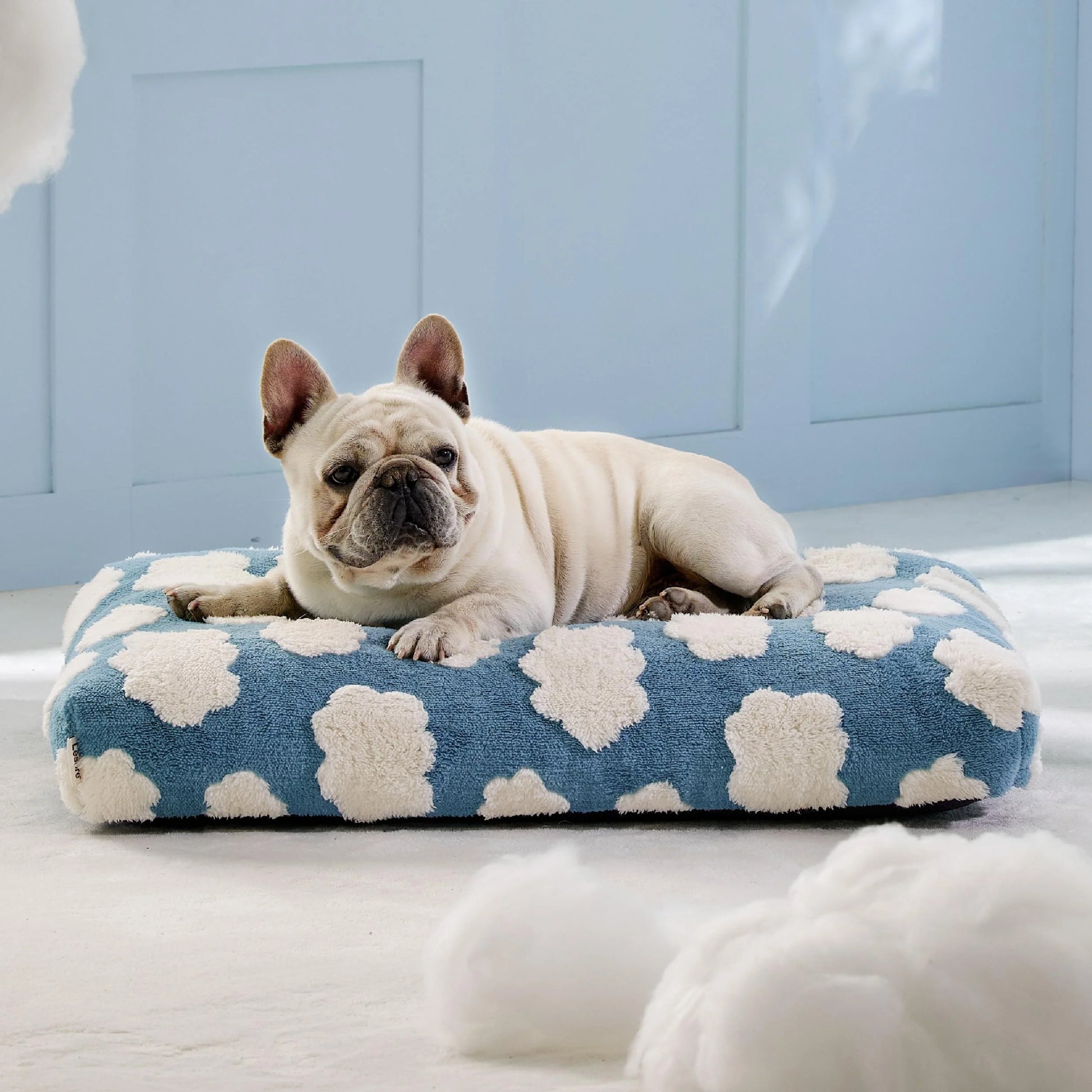 30.0"L X 20.0"W X 4.0"In Dog Bed Medium Size Dog Crate Mat Anti-Slip Pet Sleeping Mat for Large, Jumbo, Medium, Small Dogs Breeds, Gray