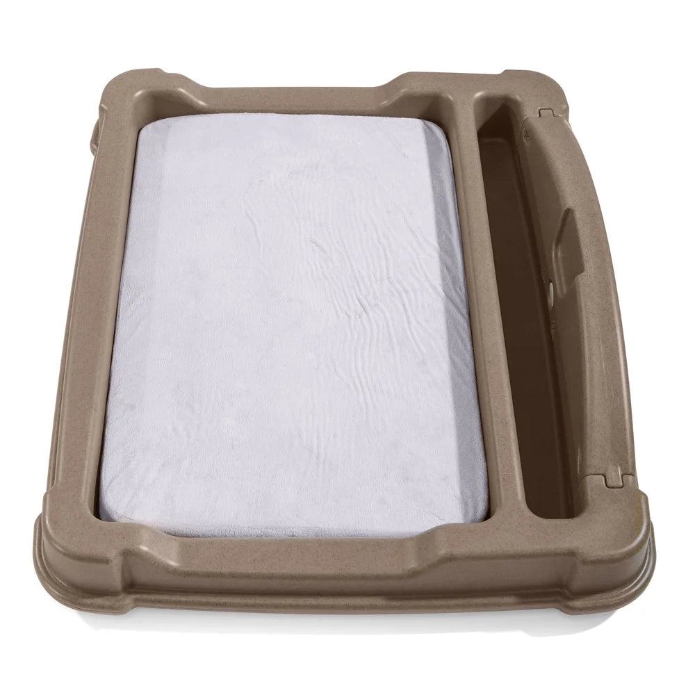 Close 'N' Cozy Hideaway Dog Bed Brown